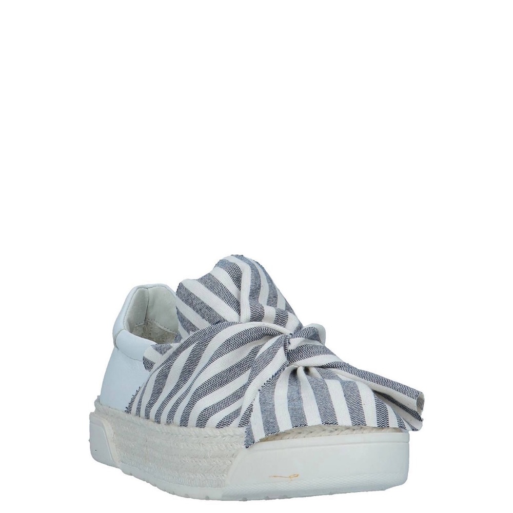 Italian Brand Design Manifattura Genuine Leather White Espadrilles   Size 9 US